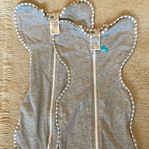 Lot of two (2) Love to Dream Newborn Swaddle UP Original in Grey